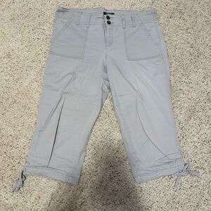 Stylish Gray Capri Pants